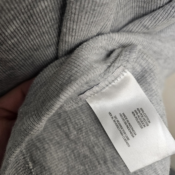 Orvis autumn Fall Gray print 1/4 zip sweater - Picture 5 of 7